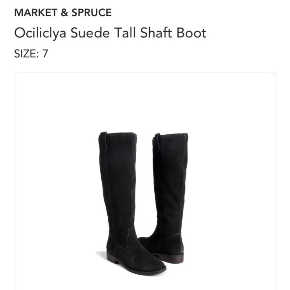 NWOT Market & Spruce tall shaft boot